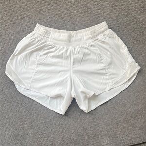 lululemon athletica White Athletic Shorts